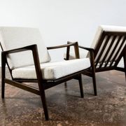 Customizable Pair Of Mid Century Modern Armchairs, 1960s