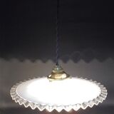 Hanging lamp in opaline
