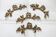 4 antique lock caches, lot of ironwork, antique hardware