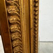 Miroir Grand format Louis Philippe bois doré