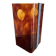 Miche Dumas paper bin in chrome tortoiseshell lucite 70 Roche and Bobois