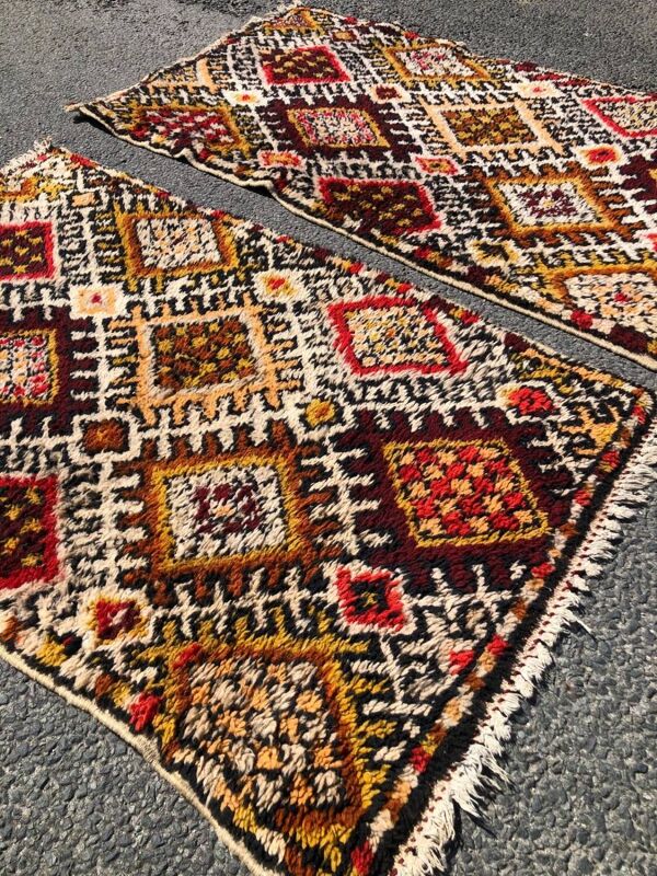 Paire de tapis berbère