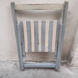 Chaise pliante basse
