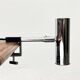 Mid-Century Modern minimalist clamp lamp by Cosack, 1960s.