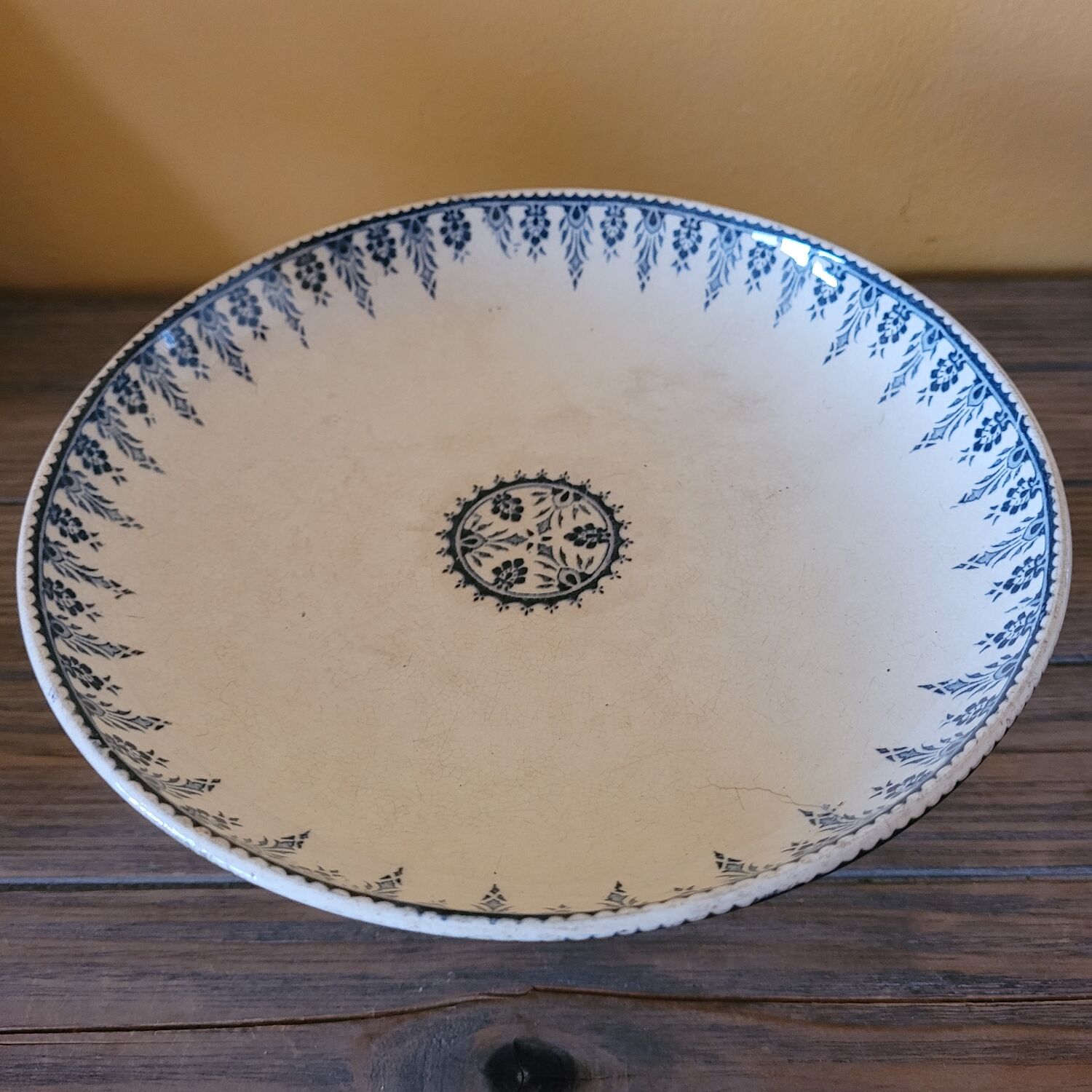 Compotier terre de fer Sarguemines Digouin Algiers