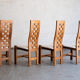 Ensemble de 4 chaises de salle à manger par Maison Regain
