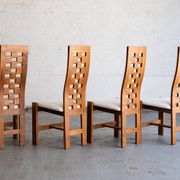 Ensemble de 4 chaises de salle à manger par Maison Regain