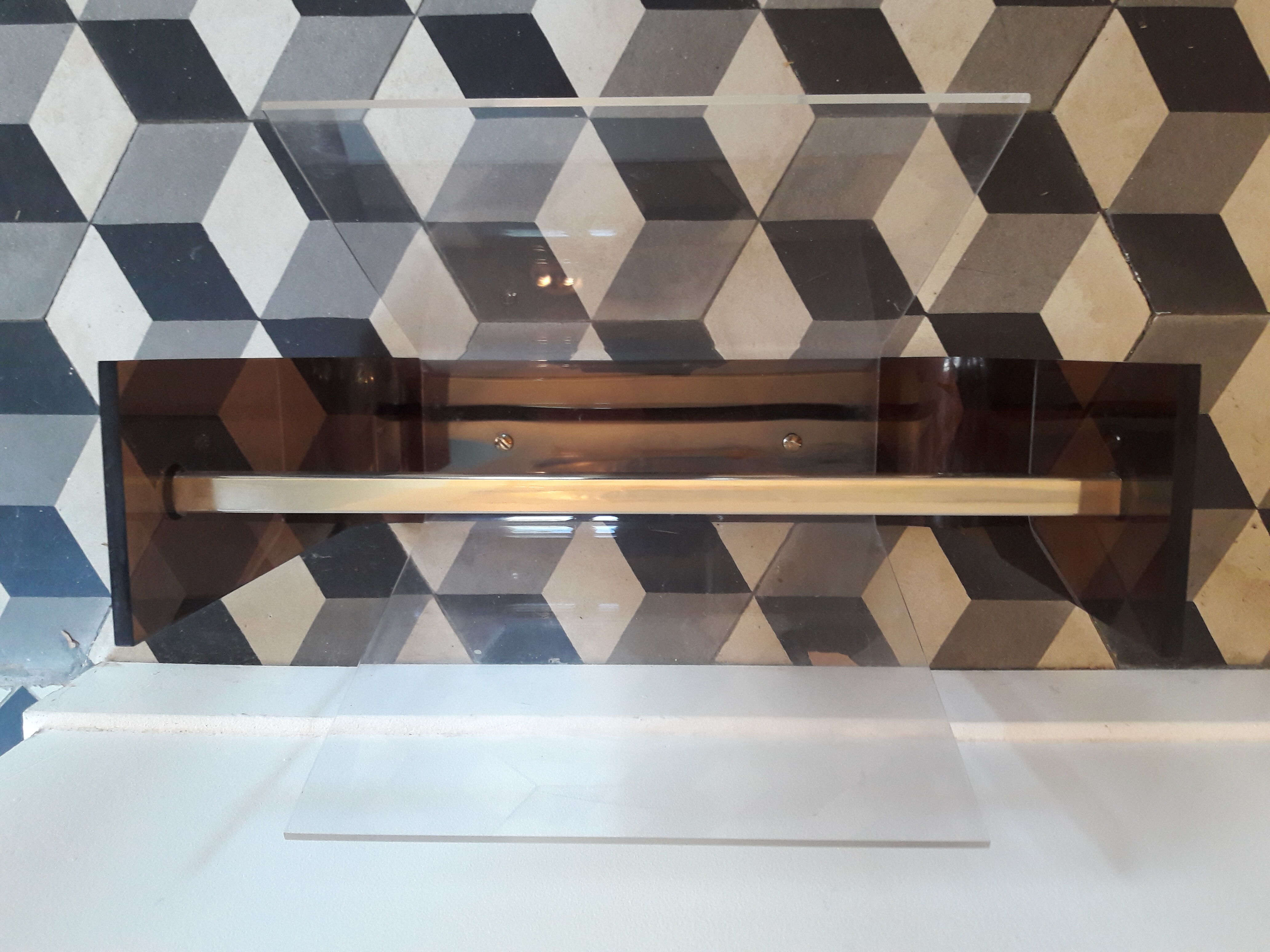 Magazine holder design David Lange 1970s