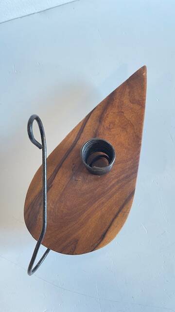 Brutalist vintage candleholder