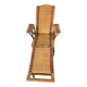 Wicker lounge chair