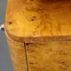 Pair of Art Deco burl wood nightstands, Czechoslovakia, 1940s