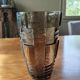 Art Deco vase in brown glass