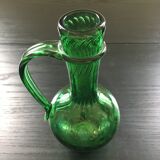Bottle green decanter