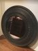 Miroir en pin rond noir 60cm