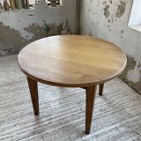 1950s round oak table
