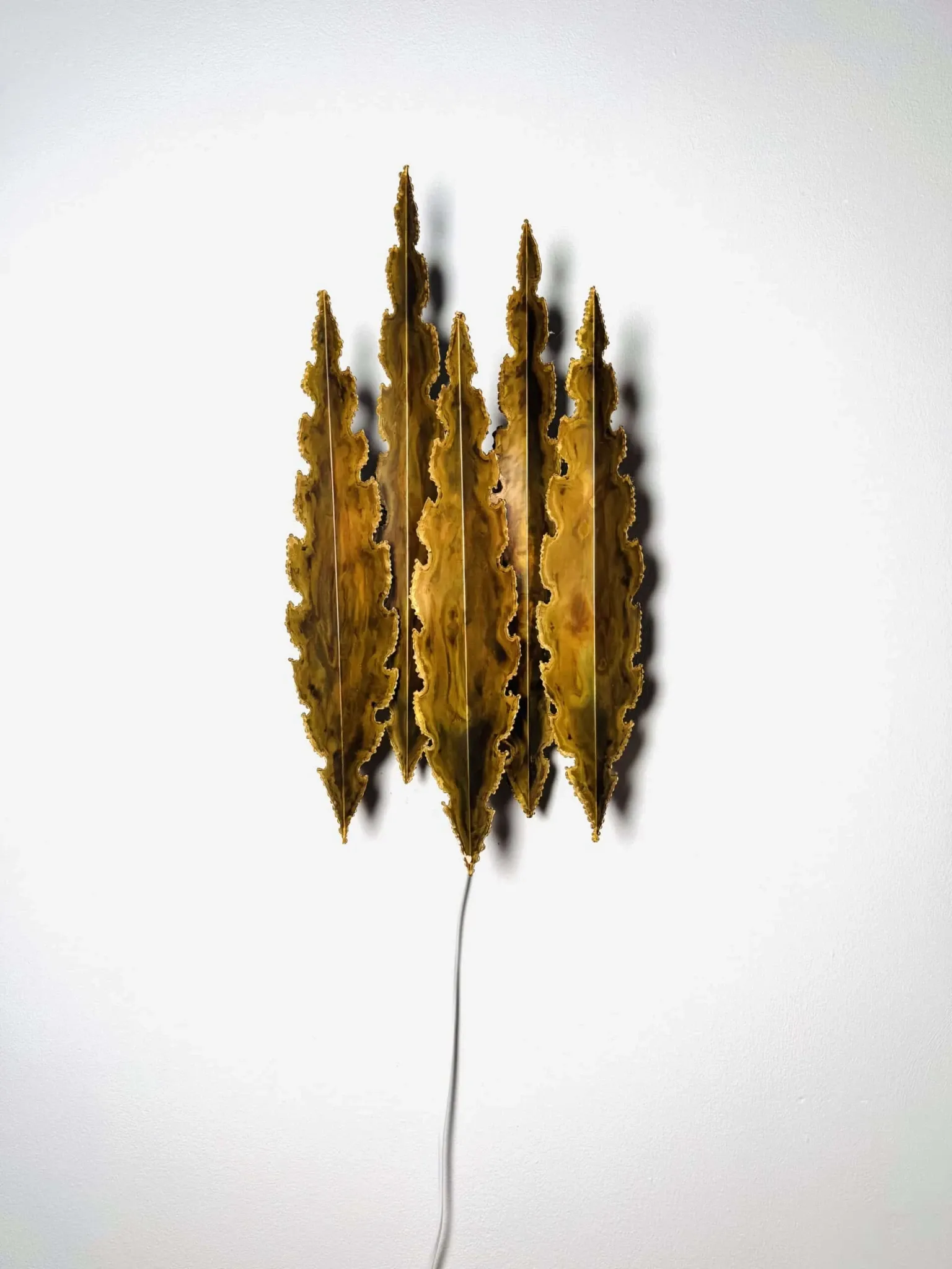Brutalist Wall Light By Svend Aage Holm-Sørensen For Holm-Sørensen & Co, Denmark, 1960S