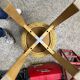 Paire de tabourets scandinave en jonc 70’s