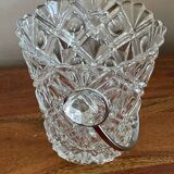 Cut glass ice bucket