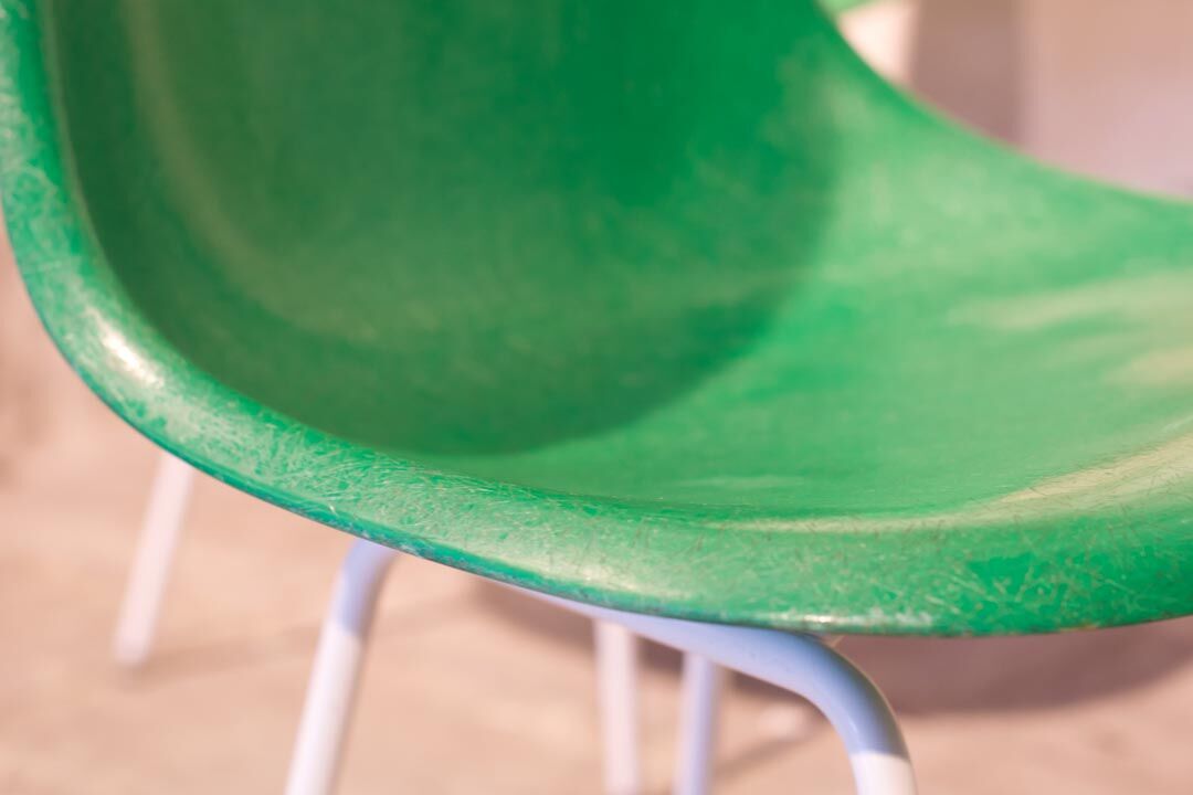 12 Vintage DSX Chairs Fiberglass Charles and Ray Eames / Herman Miller 1960'