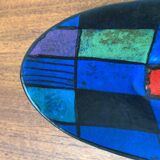 Bowl in West German pottery from the mid-century by Bodo Mans for Bay Keramik, 1960s.