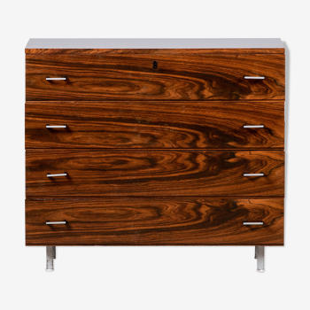 Scandinavian rosewood chest of drawers - 1960
