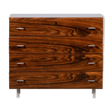 Scandinavian rosewood chest of drawers - 1960