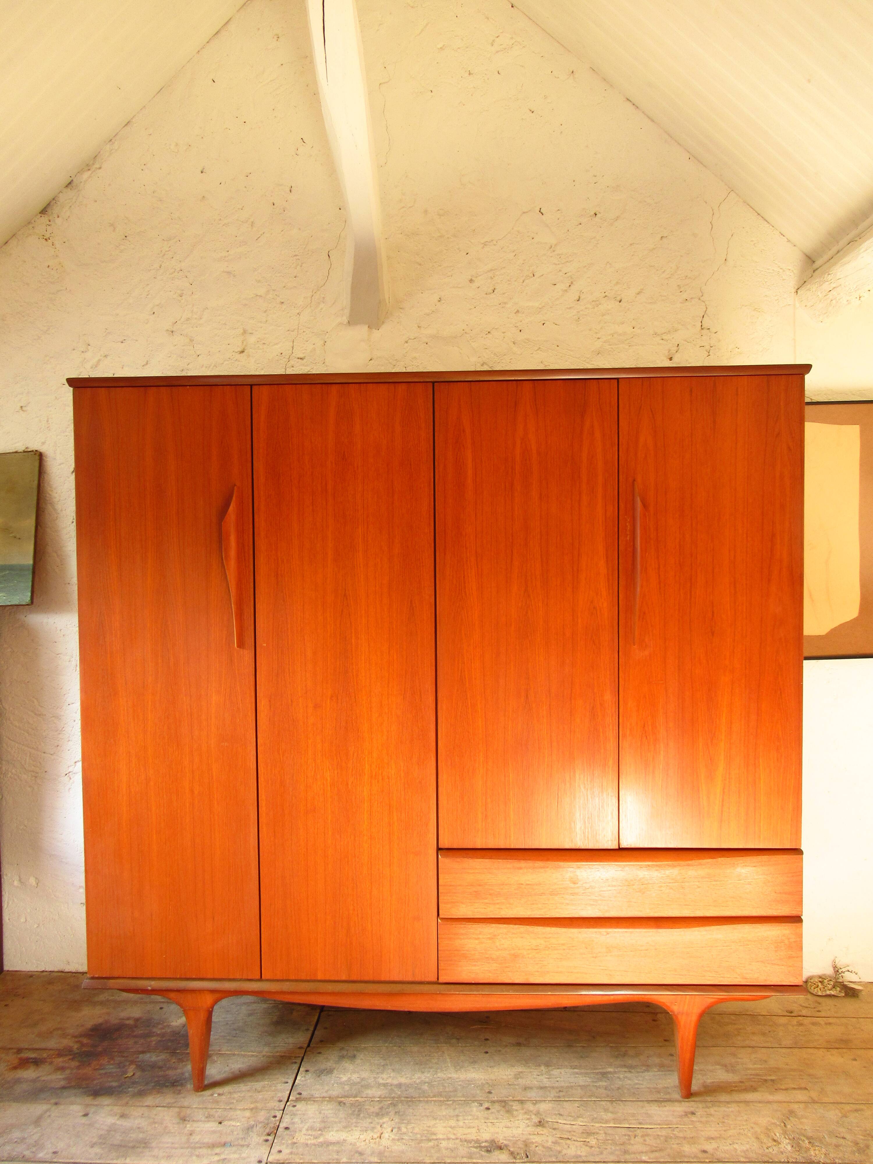 Teak cabinet