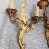 Bronze wall lamps shabby chic