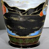 Pair of satsuma vases in japanese porcelain – early twentieth