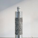 brutalist design lamp by Willy Luyckx for Aluclair 1970