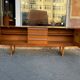 Atypical teak row of the 60s