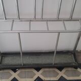 Industrial Wardrobe in Aluminium & Cast Iron – "SNCF" Style – 1950