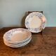 Lot de six assiettes creuses Regout modèle Ortus