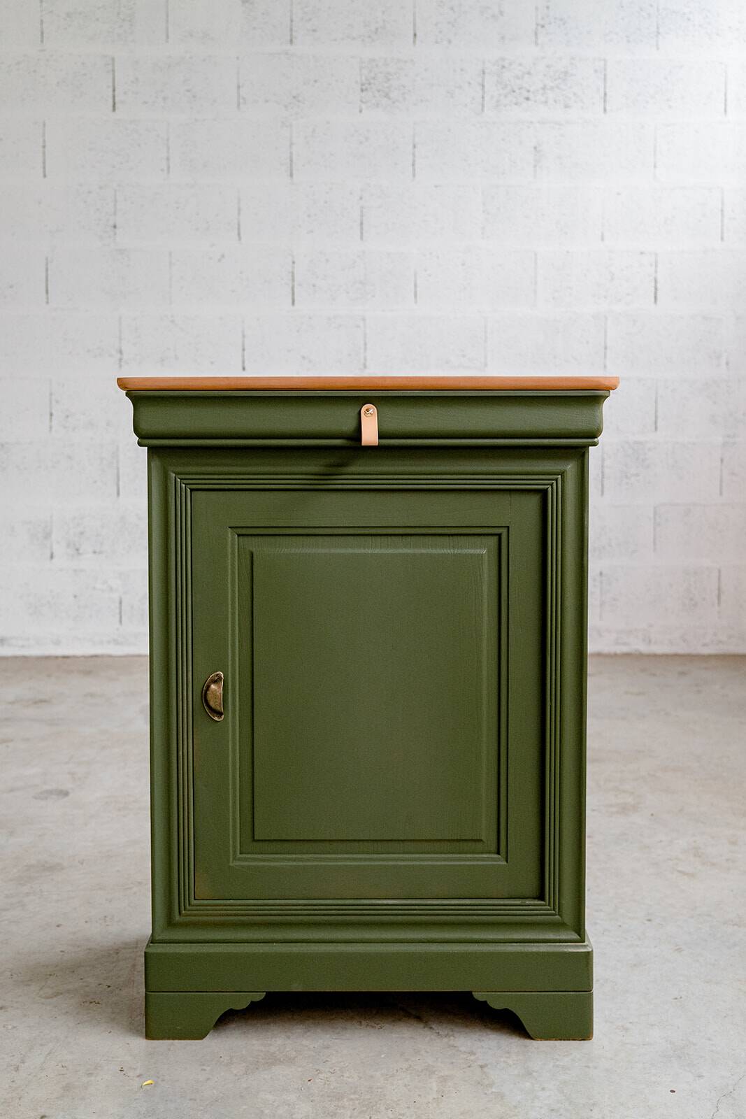 Old wooden jam maker