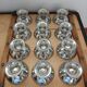 12 coupes à glace anciennes en inox