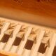 Bulgarian wooden cigarette box, pyrographed and hand-painted.