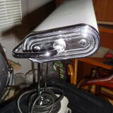 Chrome plated iron Jumo desk lamp 1930