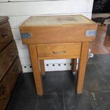Old butcher's block