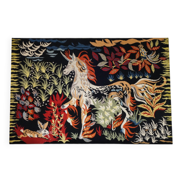 Large tapestry in the style of Jean Lurçat