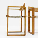 Vintage dining chairs by Ate van Apeldoorn, set of 4