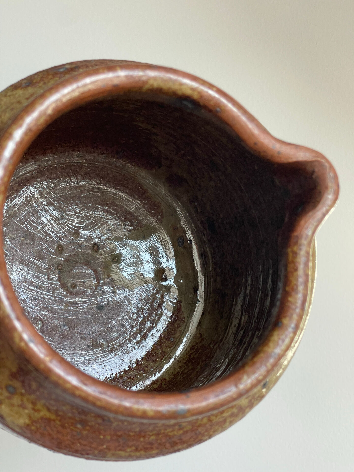 Pyrite stone jug 1970