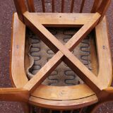 Series of 3 chairs vintage scandinavian style 60's 70's