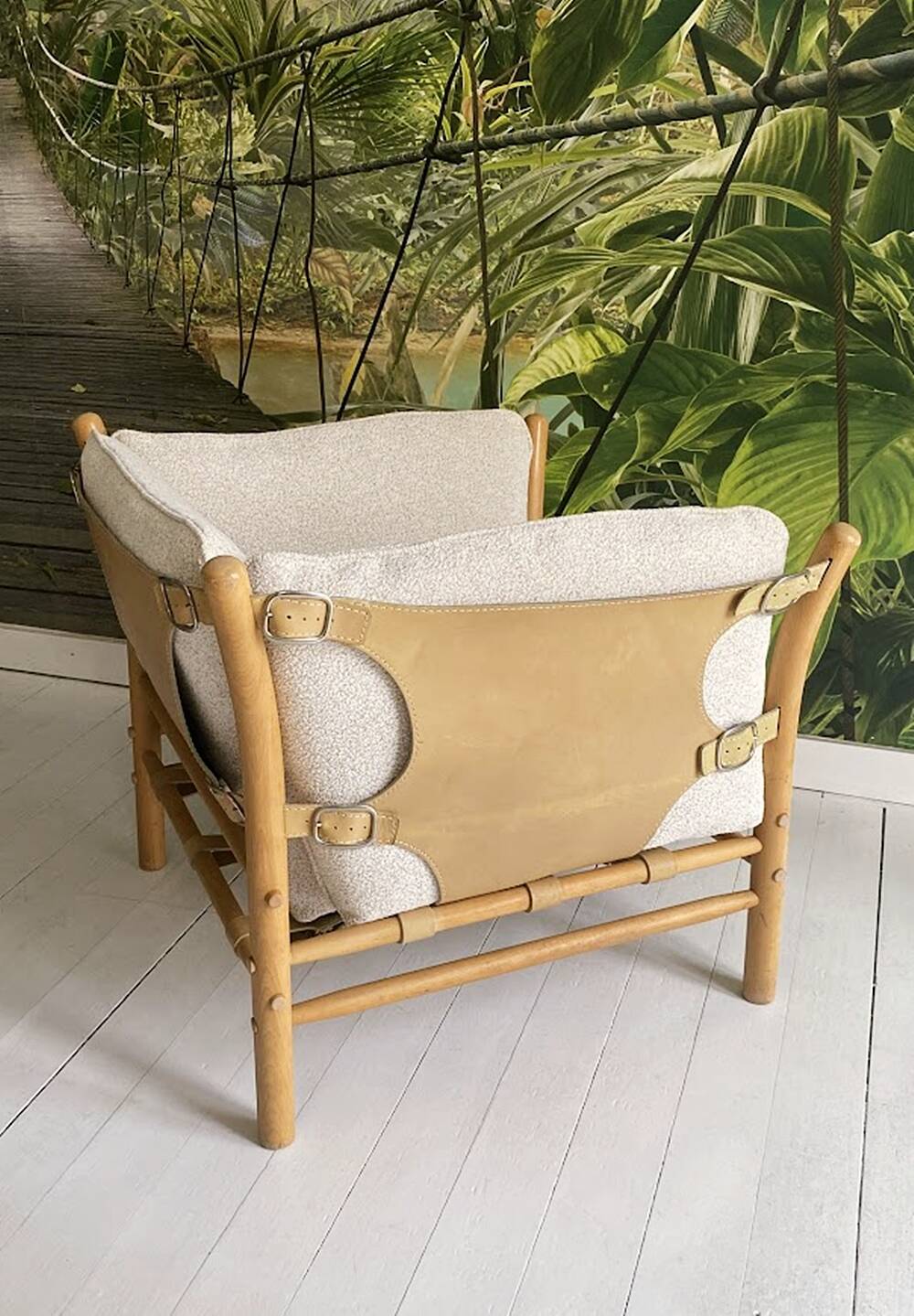Fauteuil Ilona par Arne Norell, Suède, années 1970