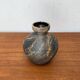Brutalist vase from the Mid-Century Pottery Studio by Gerhard Liebenthron, Germany, 1970s.