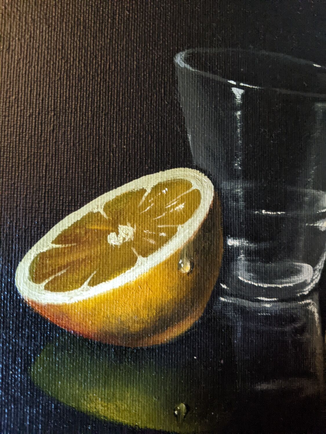 Still life oil on canvas contemporary painting