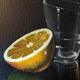 Nature morte huile sur toile tableau contemporain