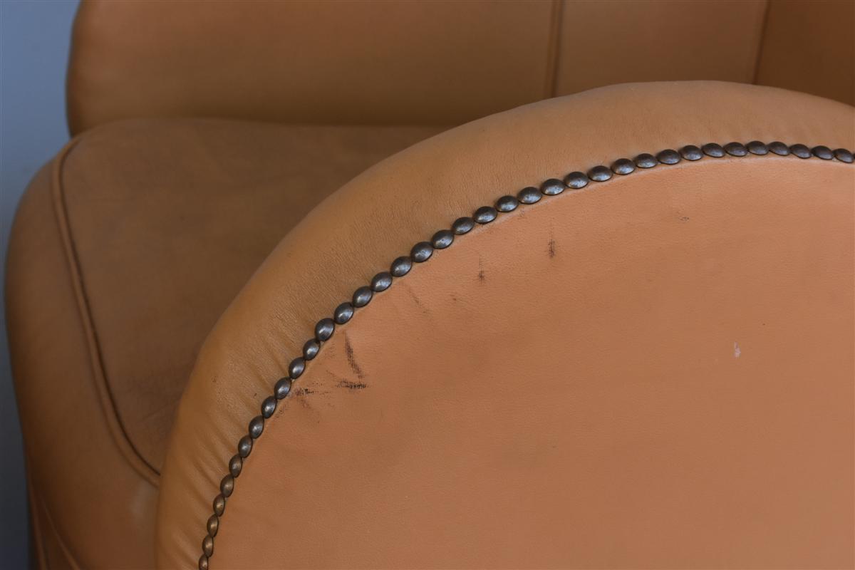 Pair of chairs art deco type liner