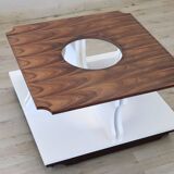 Vintage square coffee table, 1970s