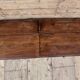 banc - coffre en teck birman