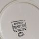 Ten dessert plates faience from gien creation primefleur, vintage "caroline" service